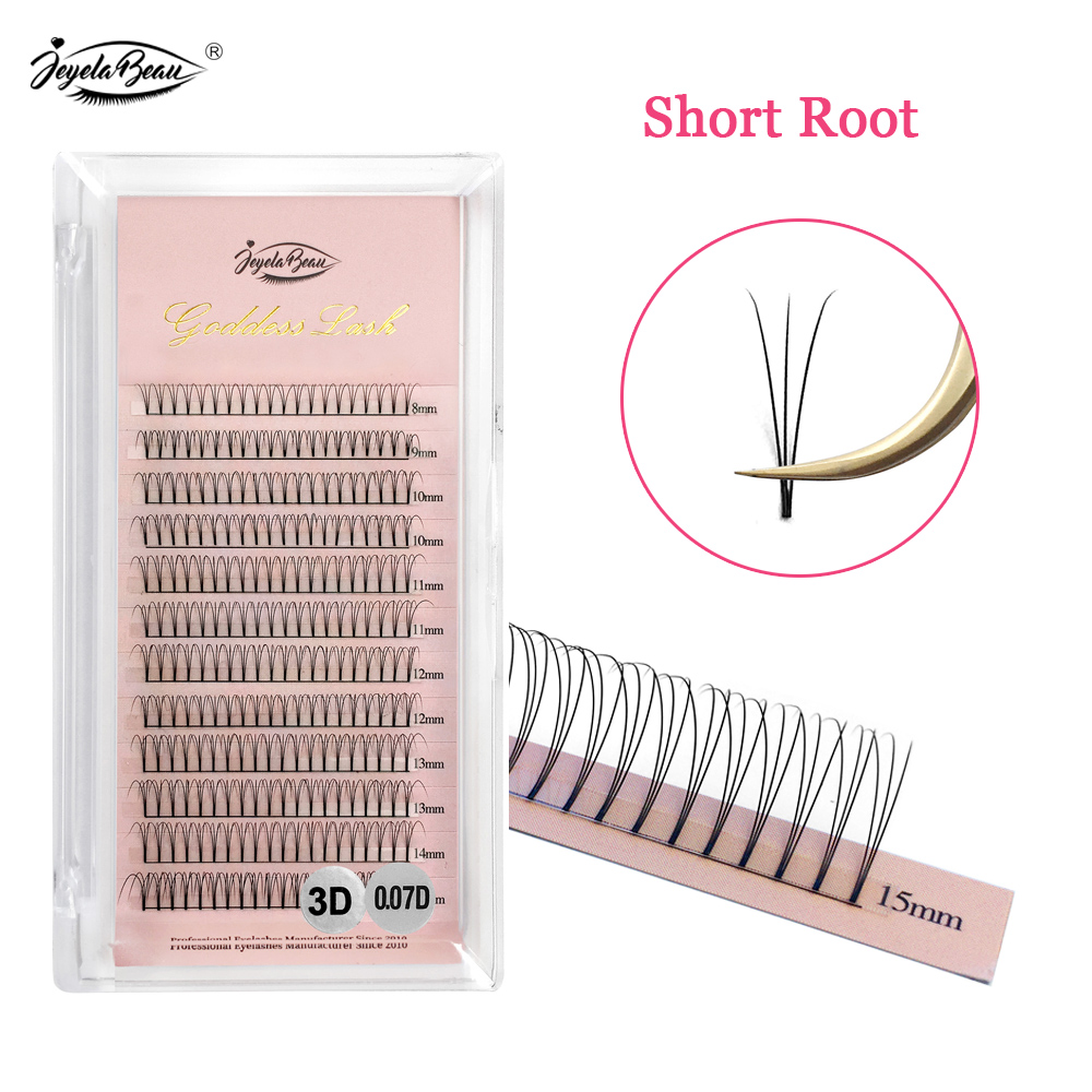 Eyelash Extension Russian - Goddess 3D готовые веерные наращивание ресниц