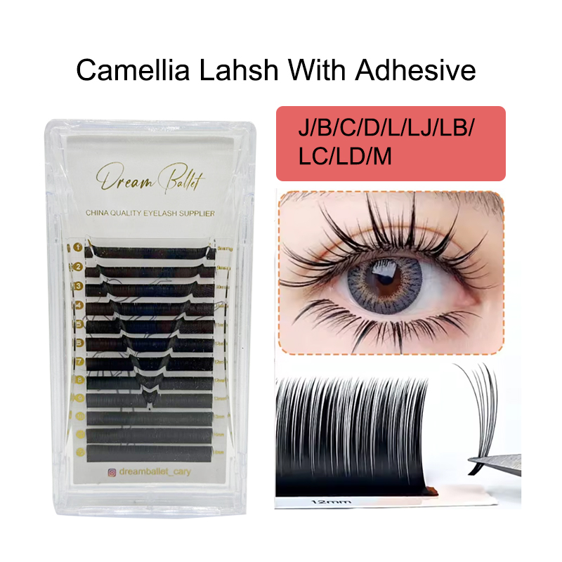Eyelash Extension Russian - Накладные ресницы Dream Ballet Camellia с