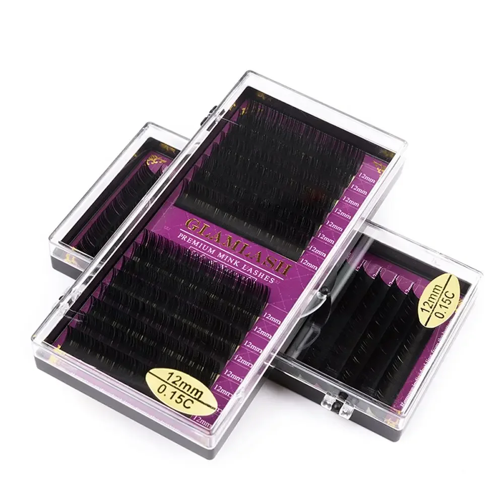 Eyelash Extension Single Lash - GLAMLASH оптовая продажа 16 рядов BCCCD