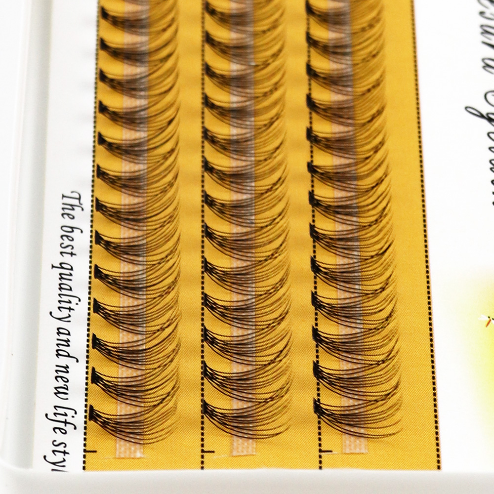 Накладные ресницы 10D из искус – обзор и цена Eyelash Extension Russian