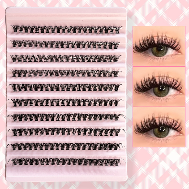 Индивидуальные ресницы, пучок  – обзор и цена Eyelash Extension Natural