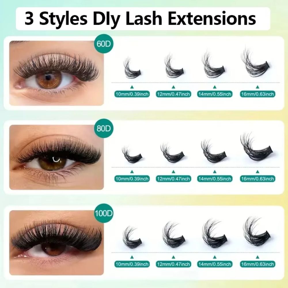 Накладные ресницы Natural Look – обзор и цена Eyelash Extension Natural