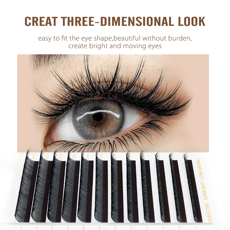 NATUHANA 5D W Стиль Флора Нара – обзор и цена Eyelash Extension Volume Styles
