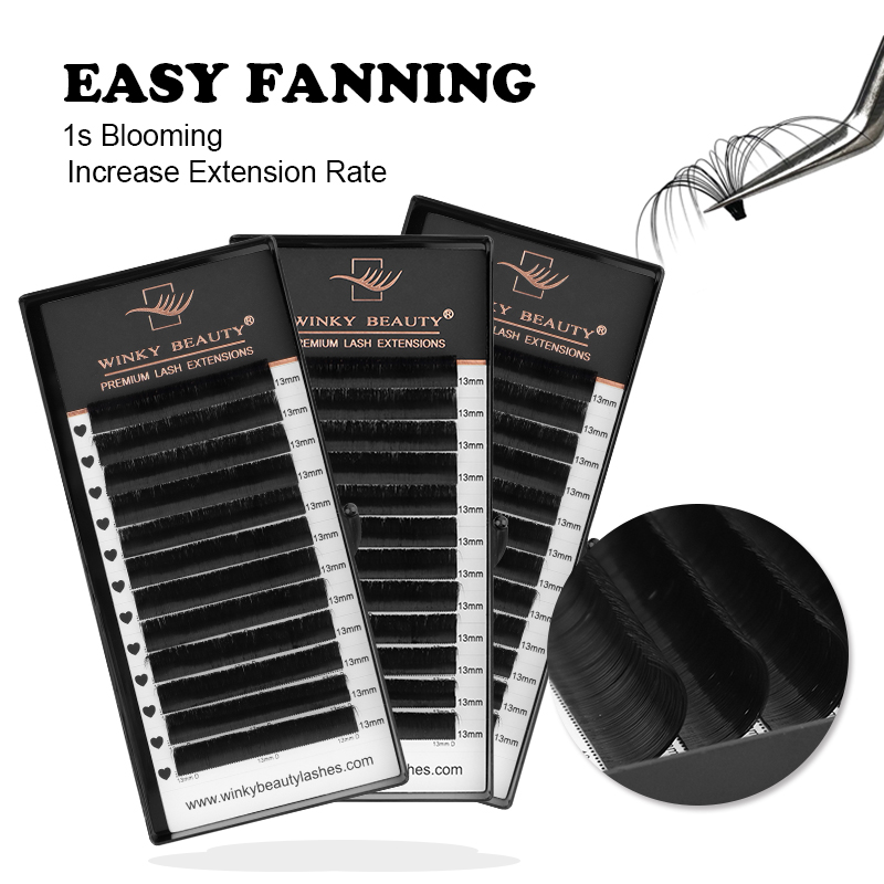 Winky Beauty Easy Fan Eyelashe – обзор и цена Eyelash Extension Mega Volume
