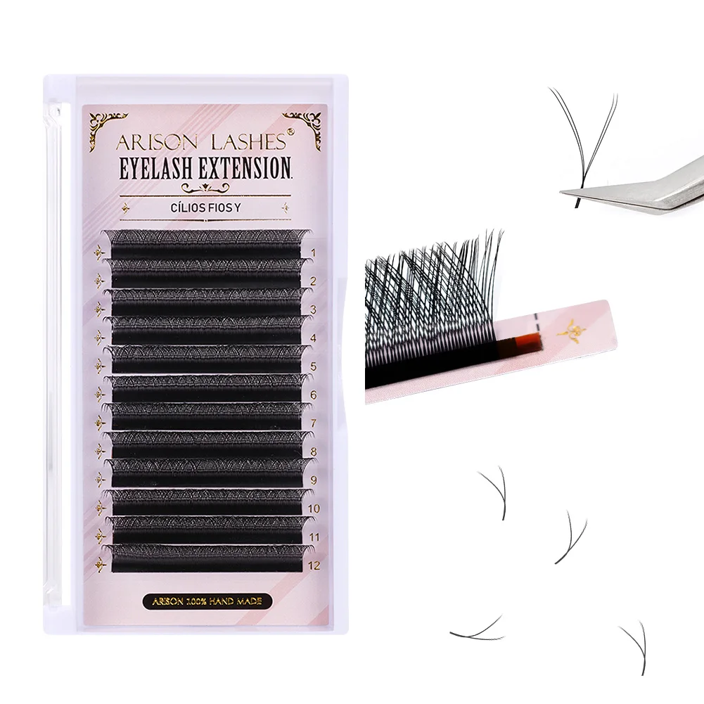 ARISON 10 коробок объемных рес – обзор и цена Eyelash Extension Volume Styles