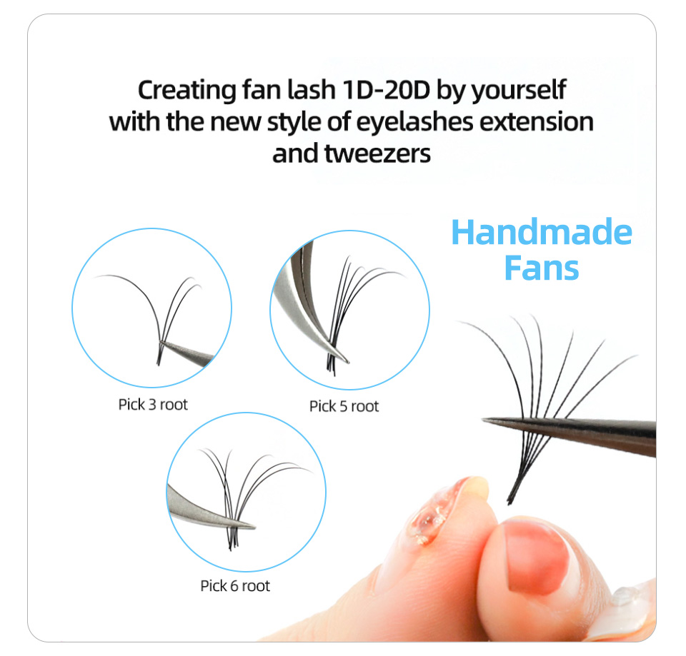 Накладные ресницы AGUUD J B C  – обзор и цена Eyelash Extension Russian