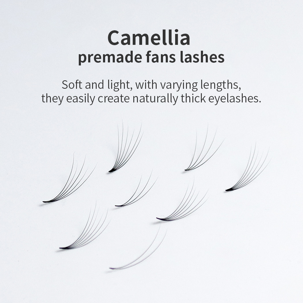 GLAMLASH готовые объемные веер – обзор и цена Eyelash Extension Mega Volume