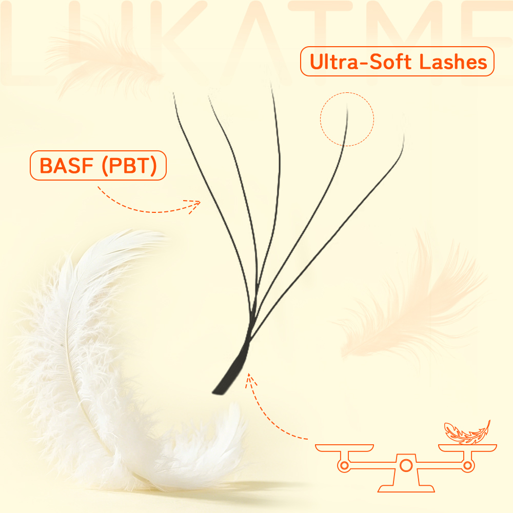 LUKATME 5D 6D 7D W-образные го – обзор и цена Eyelash Extension Mega Volume