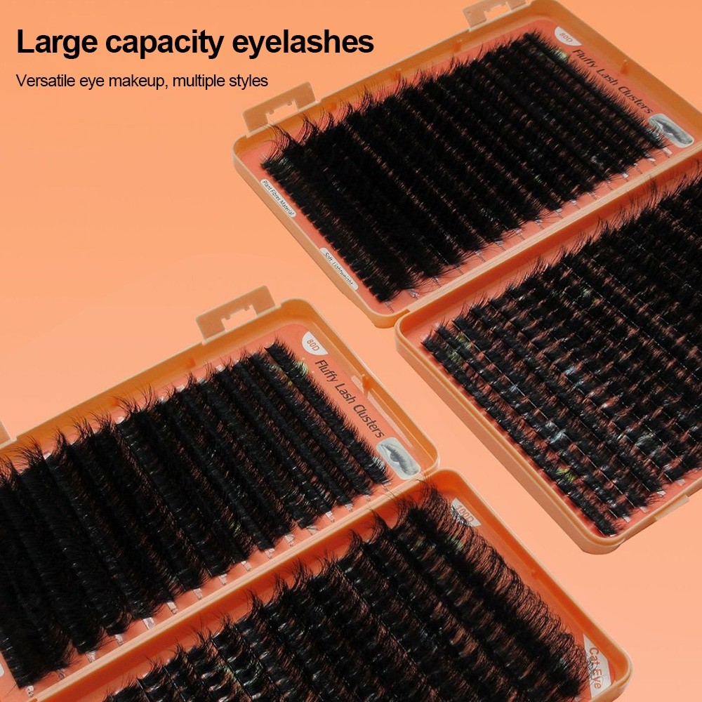 Долговечные накладные ресницы  – обзор и цена Eyelash Extension Mega Volume