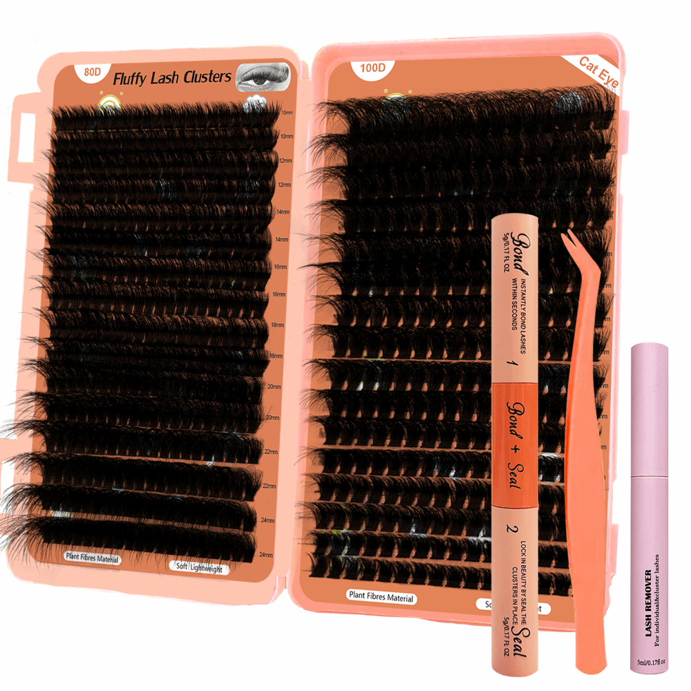 Долговечные накладные ресницы  – обзор и цена Eyelash Extension Mega Volume
