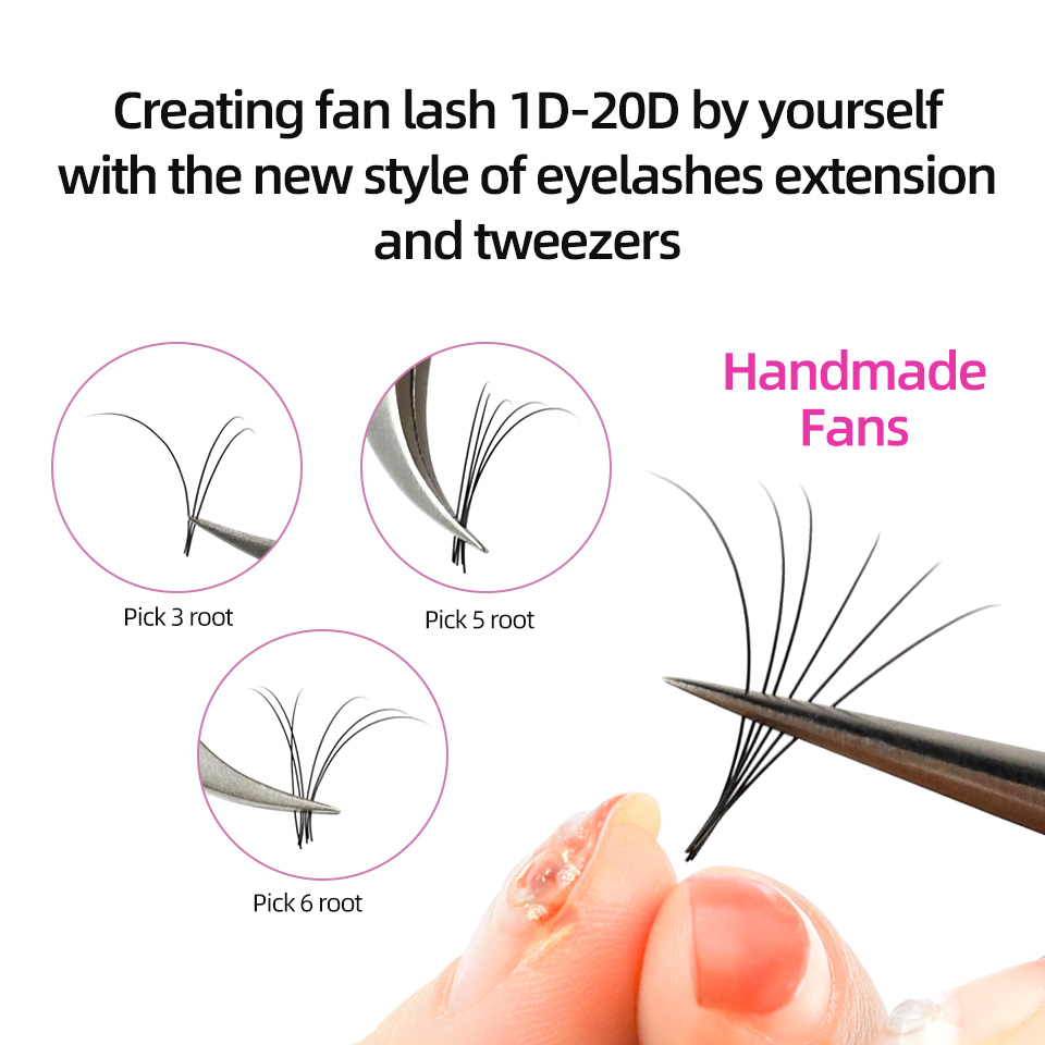 Ресницы Накладные RUJADE черны – обзор и цена Eyelash Extension Russian